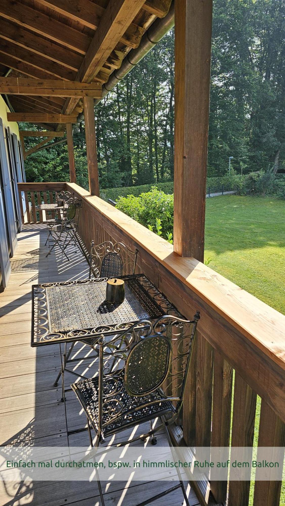 Luxus-Villa Mit Indoorpool, Sauna & Offenem Kamin Siegsdorf Esterno foto