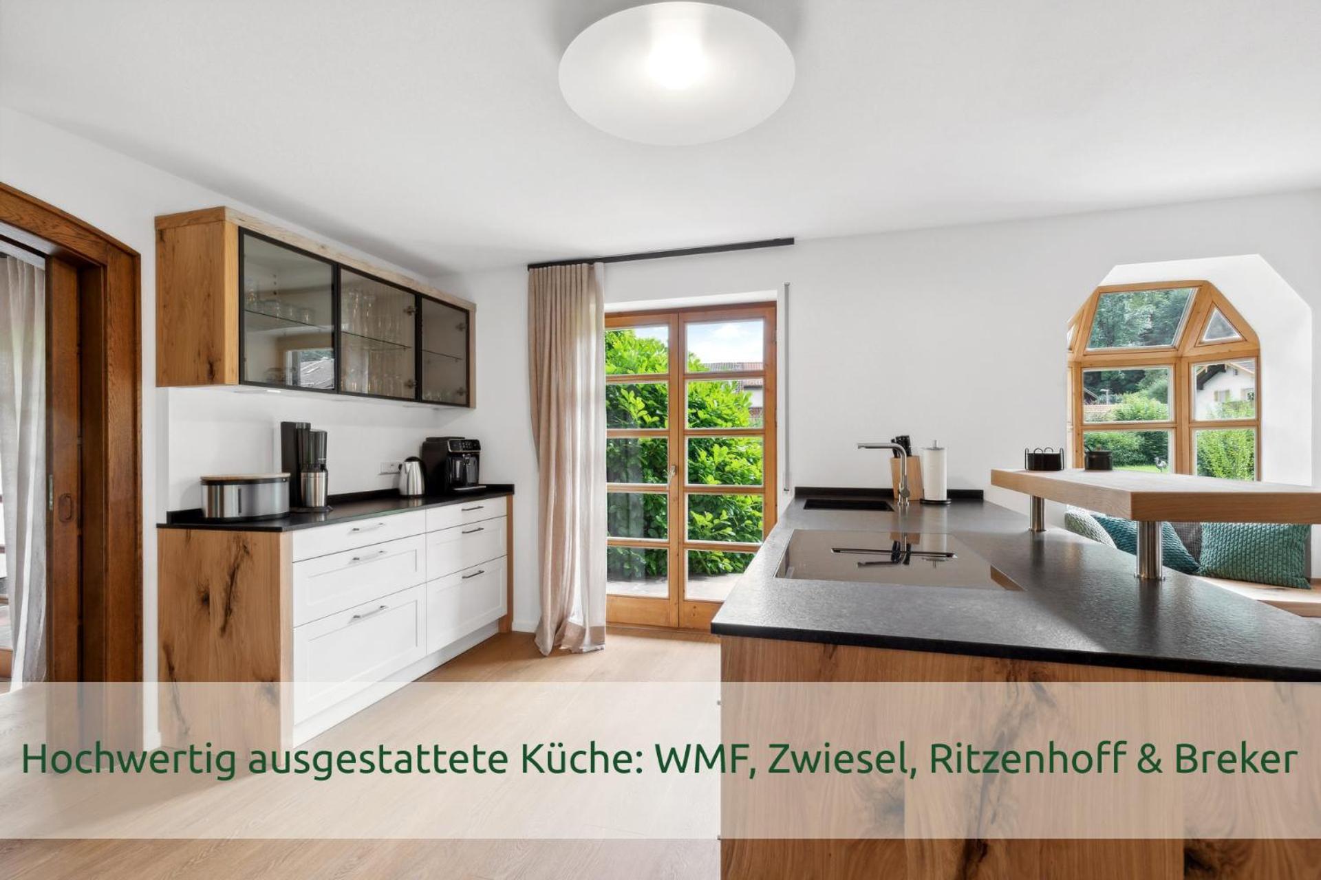 Luxus-Villa Mit Indoorpool, Sauna & Offenem Kamin Siegsdorf Esterno foto