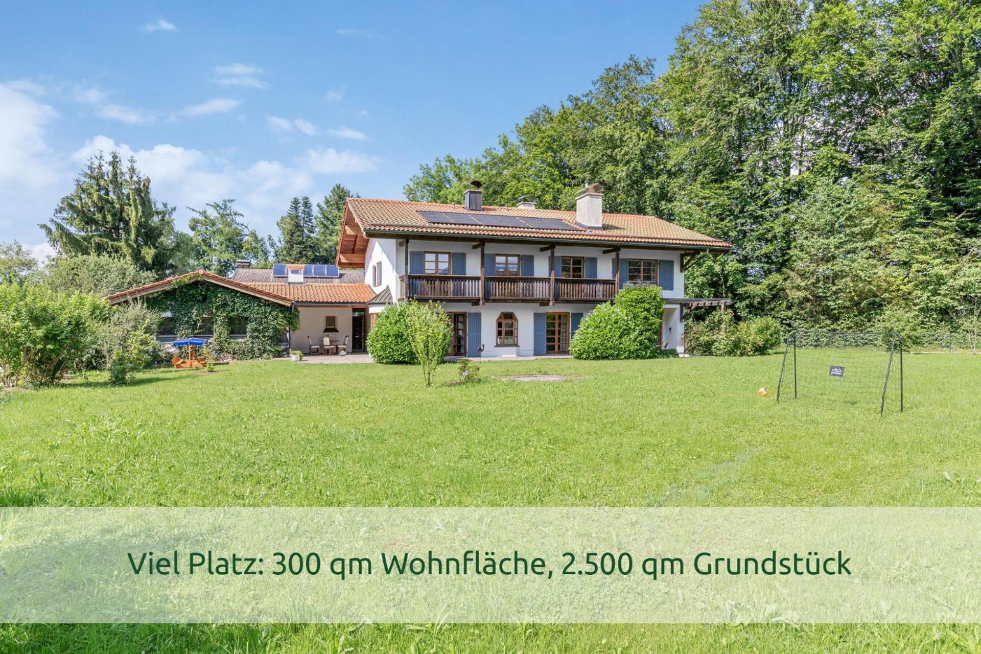Luxus-Villa Mit Indoorpool, Sauna & Offenem Kamin Siegsdorf Esterno foto