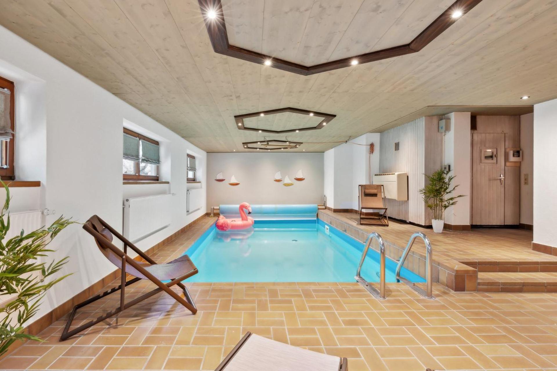 Luxus-Villa Mit Indoorpool, Sauna & Offenem Kamin Siegsdorf Esterno foto