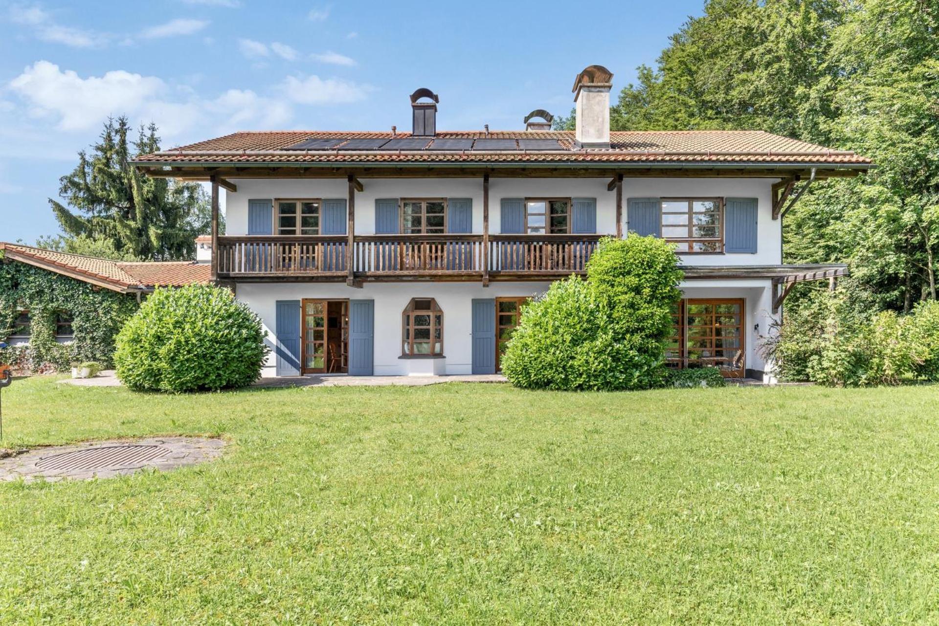 Luxus-Villa Mit Indoorpool, Sauna & Offenem Kamin Siegsdorf Esterno foto